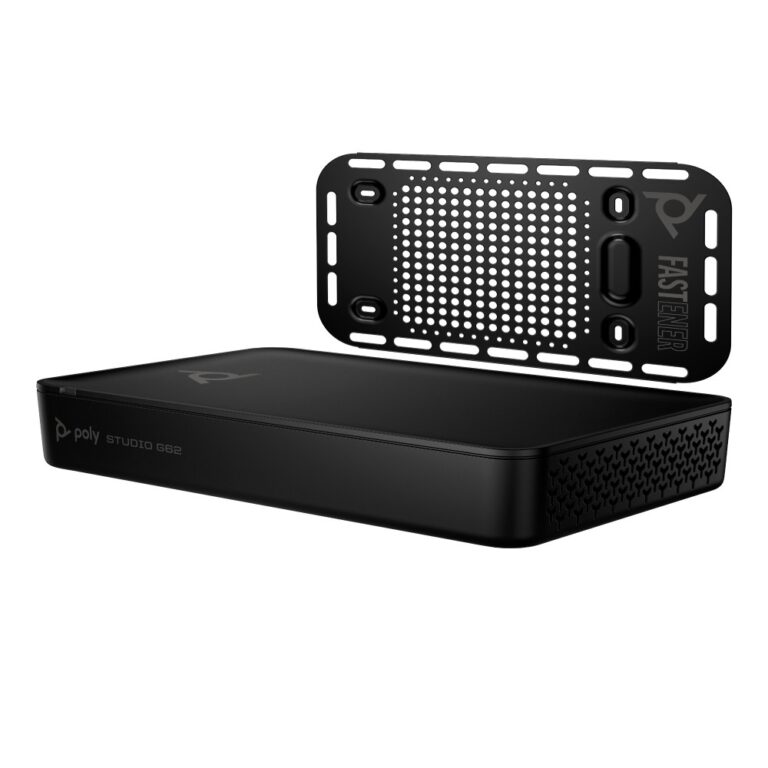 HP Poly Studio G62 Personal Video Conferencing System 4K Ultra HD 10 Persons Bluetooth 5.1 Wi-Fi Black