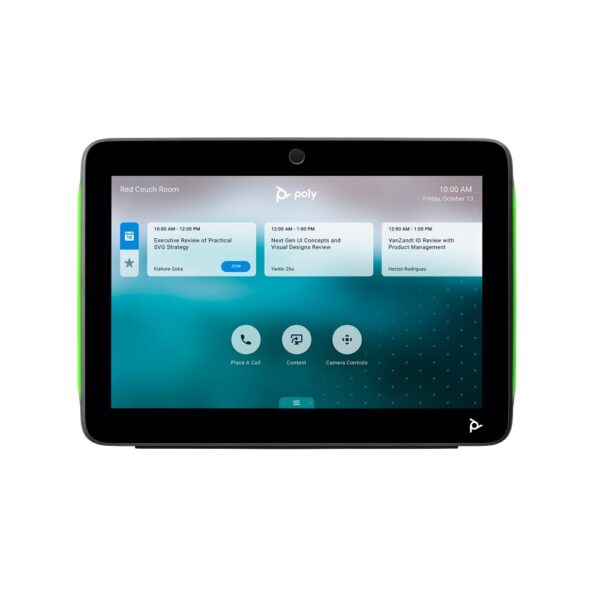 HP Poly TC10 Touch Controller 10.1" Display 1280x800 Ethernet PoE Black