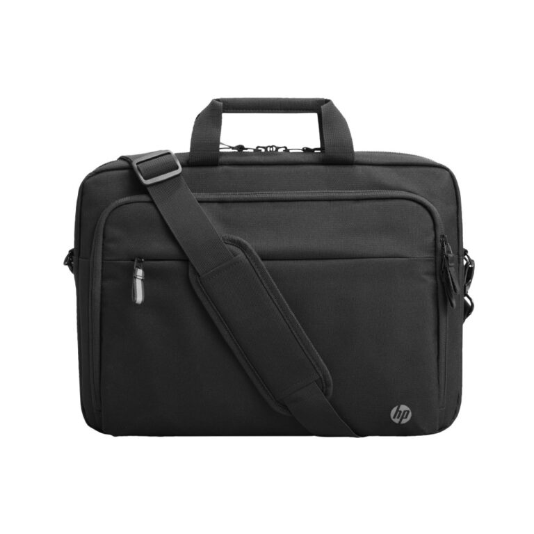 HP Renew Business 15.6" Laptop Bag Messenger Case Black Water Resistant Recycled Polyester