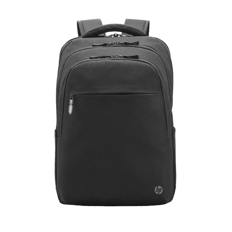 HP Renew Business 17.3-inch Laptop Backpack Water Resistant Black Polyester