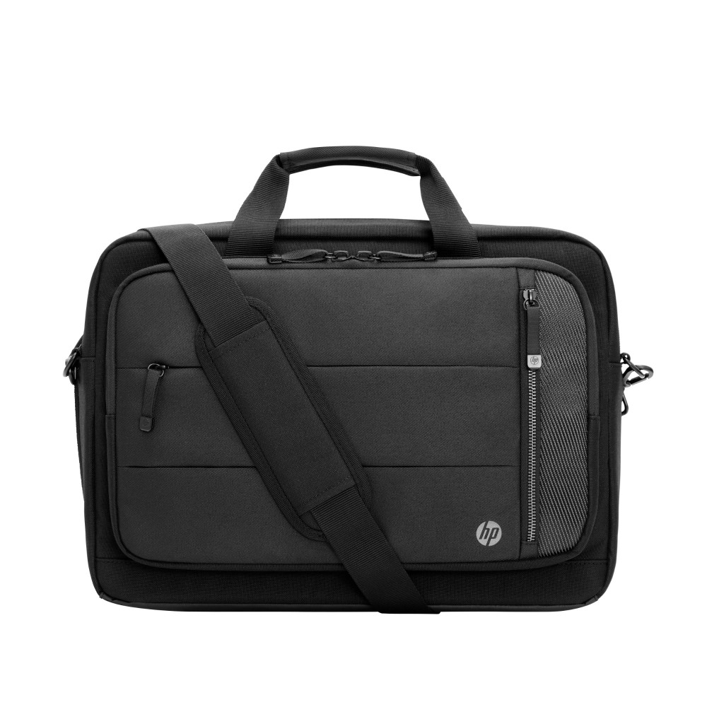 HP Renew Executive 16-inch Laptop Bag Messenger Case Water Resistant Black 100% Recycled Plastic HP Renew Executive 16-inch Laptop Bag Messenger Case Water Resistant Black 100% Recycled Plastic