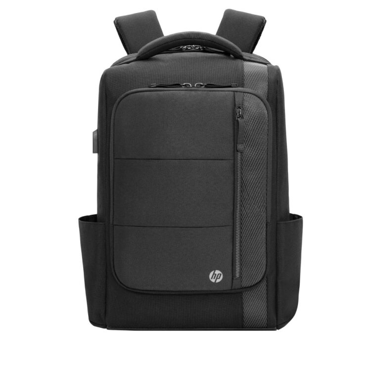 HP Renew Executive Backpack Black Water Resistant Fits 16 Inch Laptops 17.2 L Volume 100% Recycled Plastic
