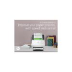 HP Scanjet Enterprise Flow 5000 s5 Sheet-fed Scanner 600 x 600 DPI 7500 Pages Daily Duty Cycle 80 Sheet Automatic Document Feeder White