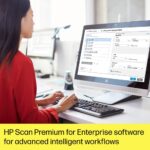 HP ScanJet Enterprise Flow N6600 fnw1 Flatbed Scanner Wi-Fi Ethernet 1200 DPI 50 ppm 8000 Daily Duty Cycle White