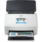 HP Scanjet Enterprise Flow N7000 Scanner 75 ppm 150 ipm 600x600 DPI 7500 Duty Cycle 80 Sheet ADF Wi-Fi Ethernet USB