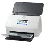 HP Scanjet Enterprise Flow N7000 Scanner 75 ppm 150 ipm 600x600 DPI 7500 Duty Cycle 80 Sheet ADF Wi-Fi Ethernet USB