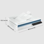 HP ScanJet Pro 2600 f1 Flatbed Scanner 1200 DPI 60 Sheet Auto Document Feeder Duplex USB 2.0 White