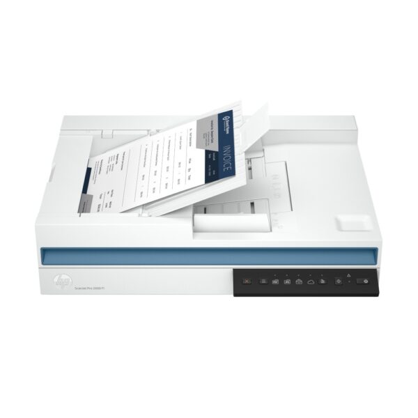 HP ScanJet Pro 2600 f1 Flatbed Scanner 1200 DPI 60 Sheet Auto Document Feeder Duplex USB 2.0 White