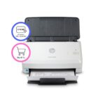 HP Scanjet Pro 3000 s4 Sheet-fed Scanner 600x600 DPI 40 ppm 50 Sheet ADF Duplex Color USB 3.2 A4