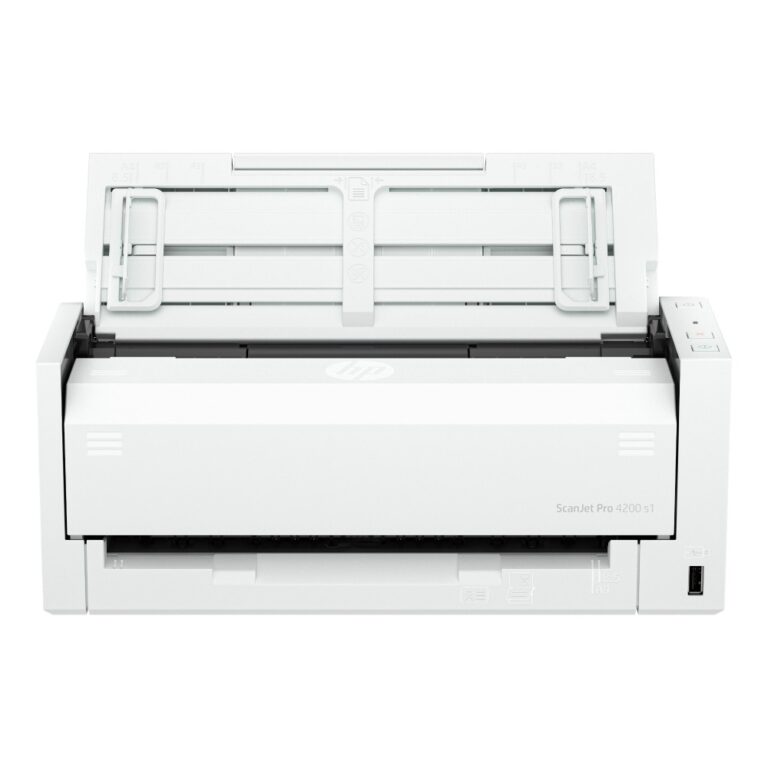 HP ScanJet Pro 4200 s1 ADF Scanner 40 ppm 80 ipm Duplex 600 x 600 DPI 50 Sheet ADF USB Network Color