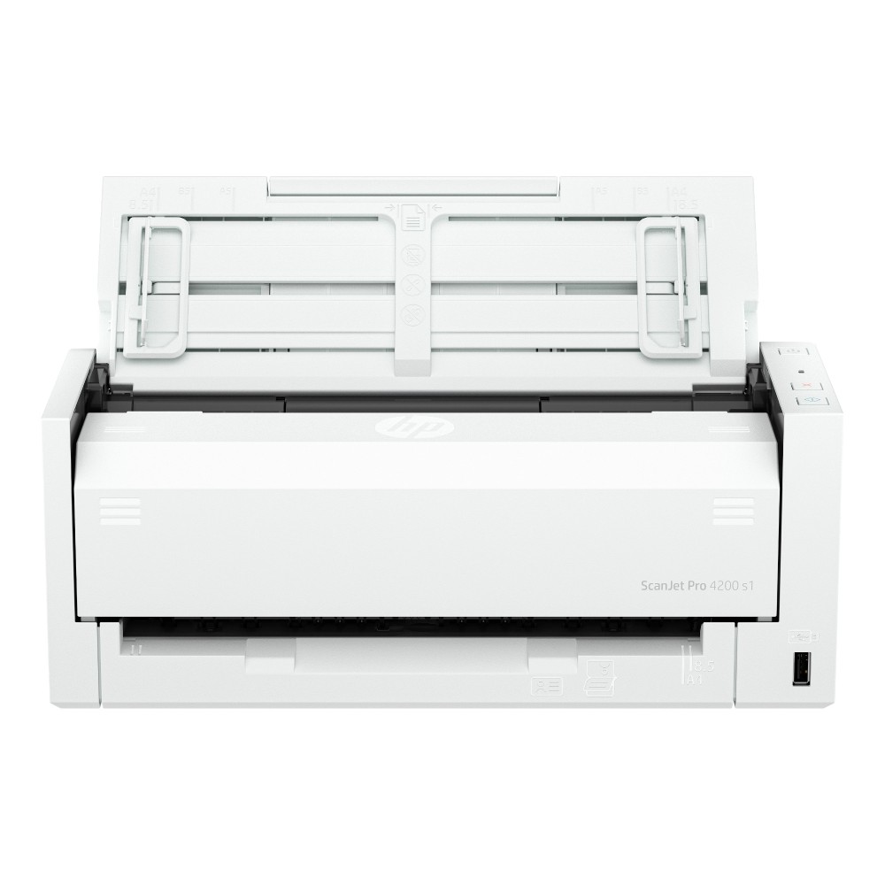 HP ScanJet Pro 4200 s1 ADF Scanner 40 ppm 80 ipm Duplex 600 x 600 DPI 50 Sheet ADF USB Network Color HP ScanJet Pro 4200 s1 ADF Scanner 40 ppm 80 ipm Duplex 600 x 600 DPI 50 Sheet ADF USB Network Color