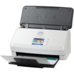 HP ScanJet Pro N4000 snw1 Sheet-fed Scanner Colour Duplex 50-Sheet ADF Wi-Fi Ethernet USB 40 ppm 4000 Page Duty Cycle Black