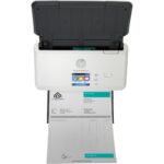 HP ScanJet Pro N4000 snw1 Sheet-fed Scanner Colour Duplex 50-Sheet ADF Wi-Fi Ethernet USB 40 ppm 4000 Page Duty Cycle Black