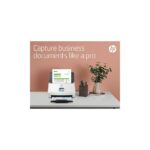 HP ScanJet Pro N4000 snw1 Sheet-fed Scanner Colour Duplex 50-Sheet ADF Wi-Fi Ethernet USB 40 ppm 4000 Page Duty Cycle Black