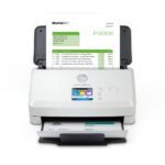 HP ScanJet Pro N4000 snw1 Sheet-fed Scanner Colour Duplex 50-Sheet ADF Wi-Fi Ethernet USB 40 ppm 4000 Page Duty Cycle Black