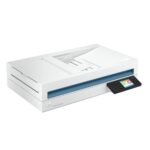 HP ScanJet Pro N4600 fnw1 Flatbed Scanner ADF 1200 DPI Wi-Fi Ethernet USB 40 ppm 80 ipm 100 Sheets White