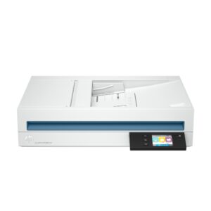HP ScanJet Pro N4600 fnw1 Flatbed Scanner ADF 1200 DPI Wi-Fi Ethernet USB 40 ppm 80 ipm 100 Sheets White