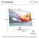 HP Series 5 27" FHD Monitor 100Hz IPS Panel White 527sw