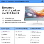 HP Series 5 27" FHD Monitor 100Hz IPS Panel White 527sw