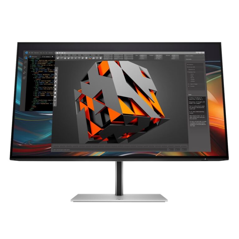 HP Series 7 Pro 724pf 23.8" FHD IPS Monitor 100 Hz Black Silver