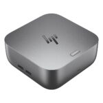 HP Thunderbolt 4 Ultra G6 Dock 180W Power Delivery HDMI 2.1 DisplayPort 1.4 Ethernet Grey