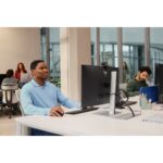 HP Tilt Ergonomic Mouse 725M Wireless Bluetooth 6000 DPI Rechargeable Vertical Scroll Black Right Hand