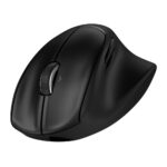 HP Tilt Ergonomic Mouse 725M Wireless Bluetooth 6000 DPI Rechargeable Vertical Scroll Black Right Hand