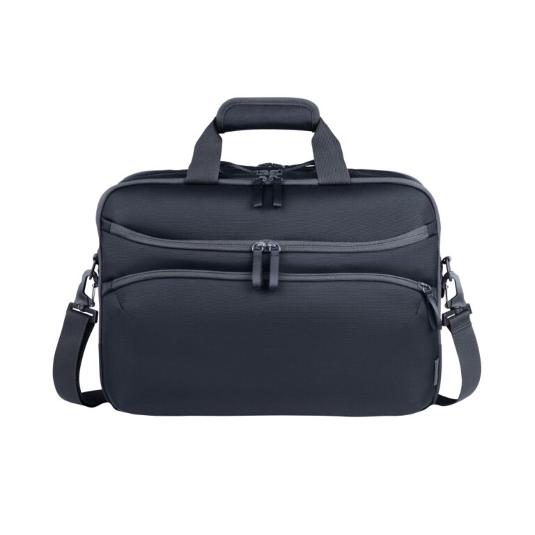 HP Travel Plus 15L Laptop Bag Briefcase for 14-inch Notebooks Blue Graphite Water Resistant with Shoulder Strap