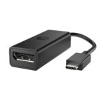 HP USB-C to DisplayPort Adapter G2 8K DisplayPort 1.4 Black