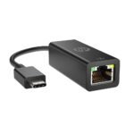 HP USB-C to RJ45 Adapter G2 USB Type-C to RJ-45 Ethernet Port Black 0.1 m