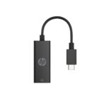 HP USB-C to RJ45 Adapter G2 USB Type-C to RJ-45 Ethernet Port Black 0.1 m