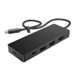 HP USB-C Travel Hub G3 with 2 USB-A 3.2 Gen 2 Ports 1 HDMI 2.0 and USB-C Power Delivery 0.3m