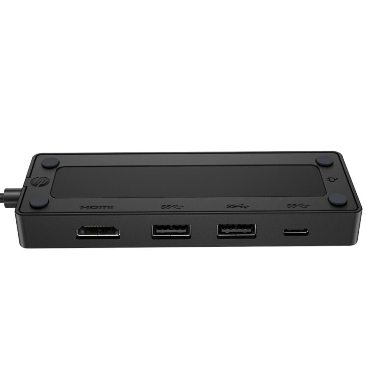 HP USB-C Travel Hub G3 with 2 USB-A 3.2 Gen 2 Ports 1 HDMI 2.0 and USB-C Power Delivery 0.3m