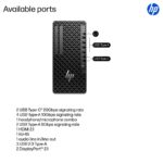 HP Z1 Tower G1i Workstation Intel Core Ultra 9 285 24 Cores 5.6 GHz 32 GB DDR5 1 TB SSD Windows 11 Pro Black