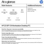 HP Z2 SFF G1i Workstation Intel Core Ultra 7 265K 32 GB DDR5 5600 MHz 1 TB NVMe RTX 2000 Ada 16 GB Windows 11 Pro Black