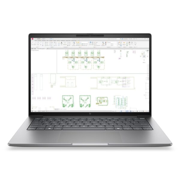 HP ZBook 8 G2i Mobile Workstation 14" WUXGA Intel Core Ultra 7 48GB DDR5 1TB SSD NVIDIA RTX PRO 500 Blackwell Windows 11 Pro Silver