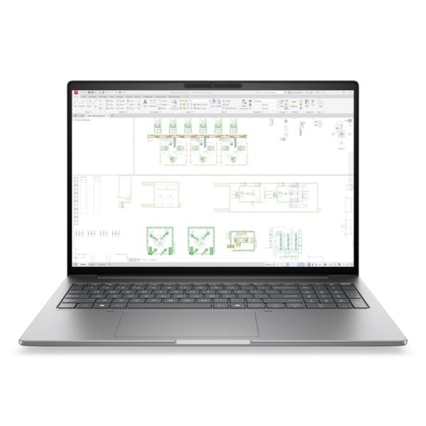 HP ZBook 8 G2i Mobile Workstation 16" WUXGA Intel Core Ultra 7 356H 16GB DDR5 512GB SSD NVIDIA 6GB Windows 11 Pro Silver