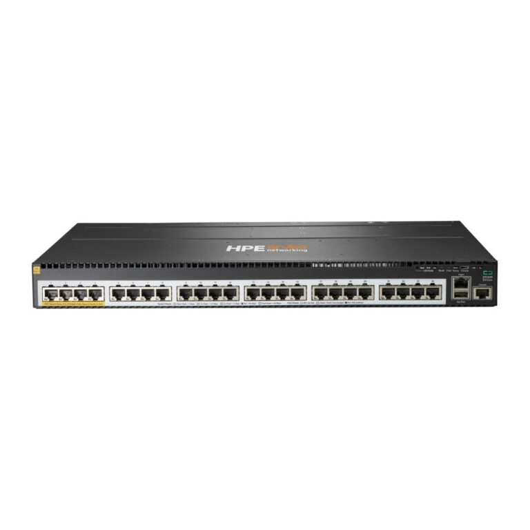 HPE Aruba Networking 2930M 24 Port Smart Rate PoE Layer 3 Managed Switch 1440W Stackable