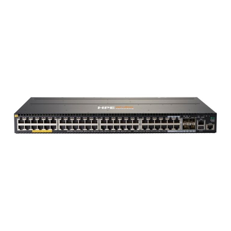 HPE Aruba Networking 2930M 48 Port Gigabit PoE+ Layer 3 Switch 1440W 1U Stackable