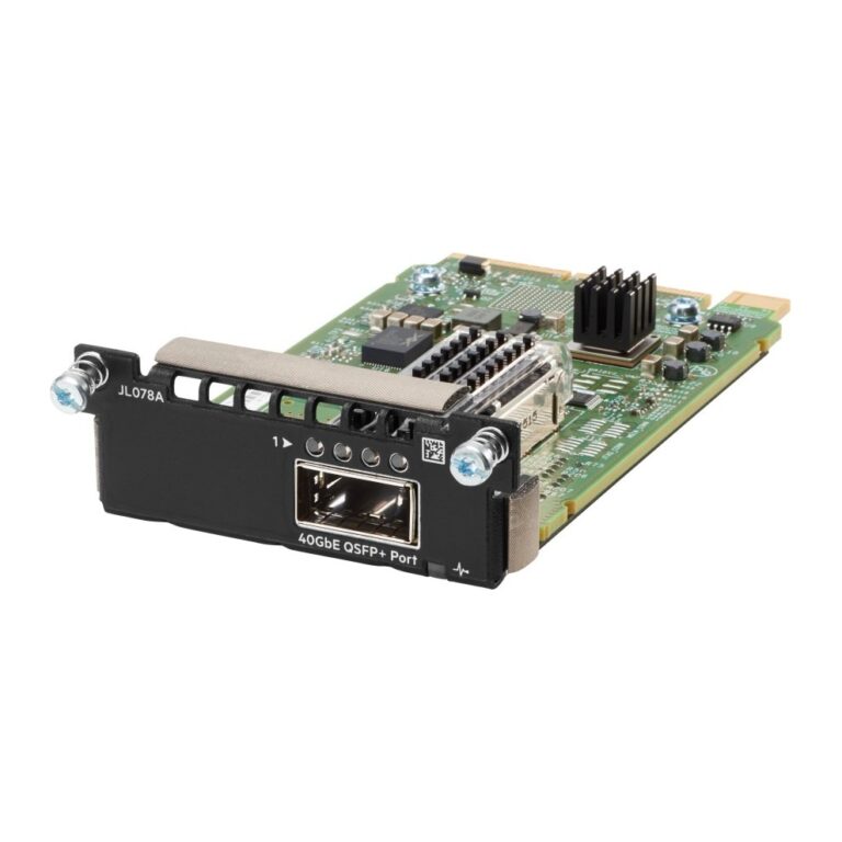 HPE Aruba Networking 3810M 1-Port QSFP+ 40GbE Switch Module