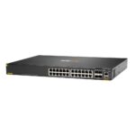 HPE Aruba Networking CX 6200F Managed Layer 3 Switch 24 Port Gigabit Ethernet 4 SFP+ Ports Stackable