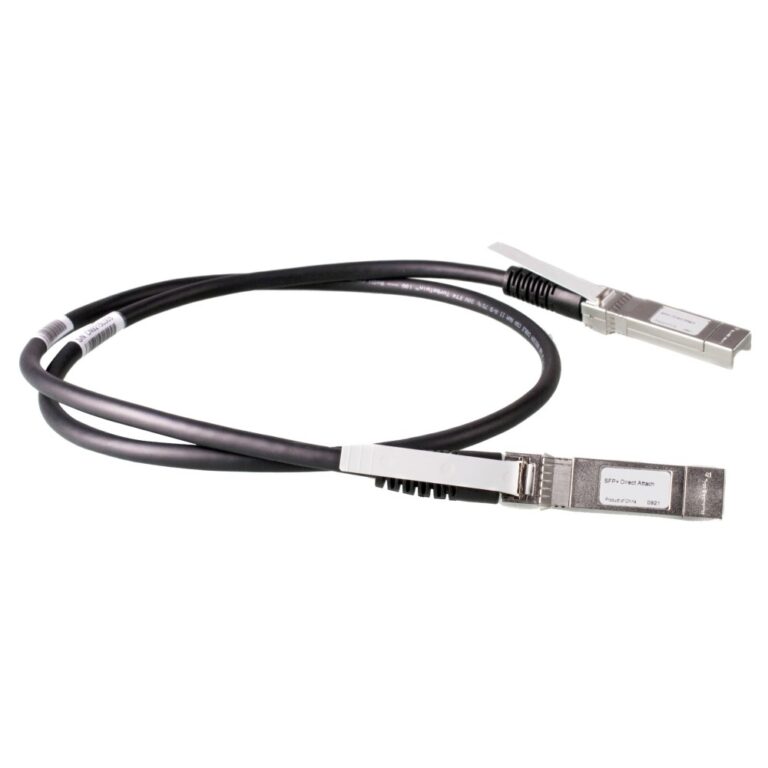 HPE Aruba Networking X240 10G SFP+ to SFP+ DAC Cable 1.2m Black InfiniBand
