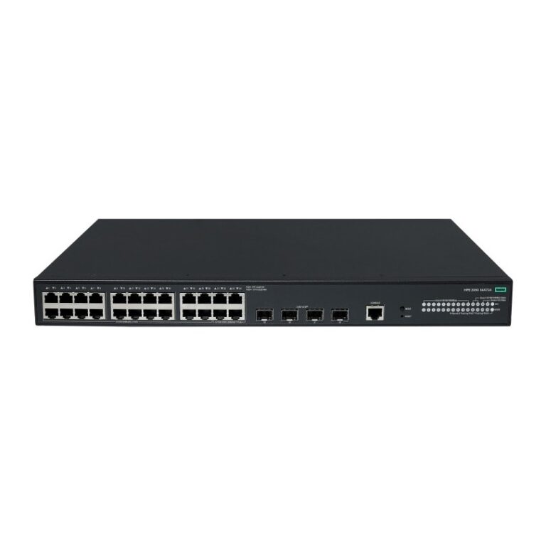 HPE CW 2050 Managed Switch 24-Port 1G/2.5G PoE+ 420W 4x SFP Uplinks