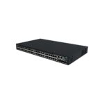 HPE CW 2150 48 Port Gigabit PoE+ Managed Switch 4 SFP+ 10G Uplinks 390W Black