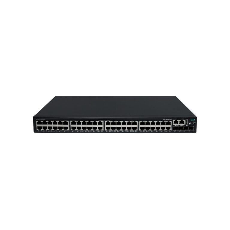 HPE CW 2150 48 Port Gigabit PoE+ Managed Switch 4 SFP+ 10G Uplinks 390W Black