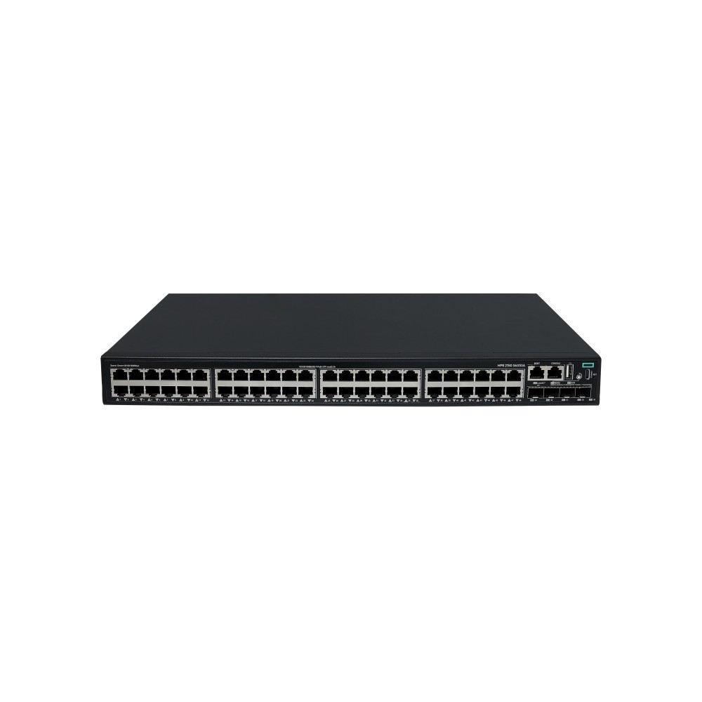 HPE CW 2150 48 Port Gigabit PoE+ Managed Switch 4 SFP+ 10G Uplinks 390W Black HPE CW 2150 48 Port Gigabit PoE+ Managed Switch 4 SFP+ 10G Uplinks 390W Black