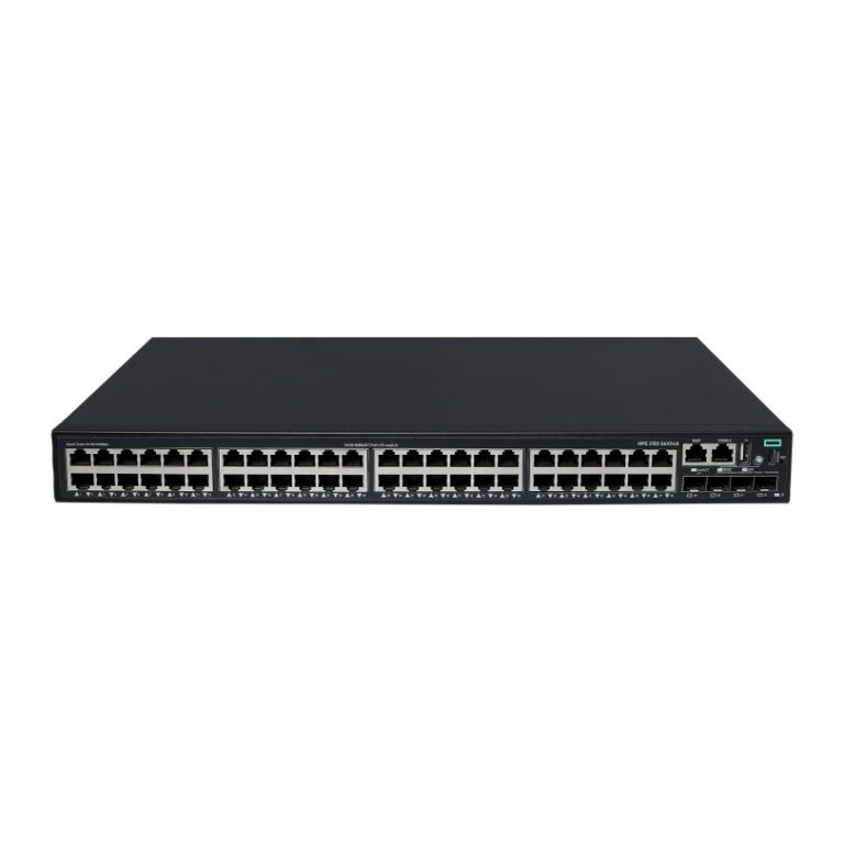 HPE CW 2150 48-Port Gigabit PoE+ Managed Switch 4 SFP+ Uplinks 770W PoE Budget 176 Gbps Switching Capacity