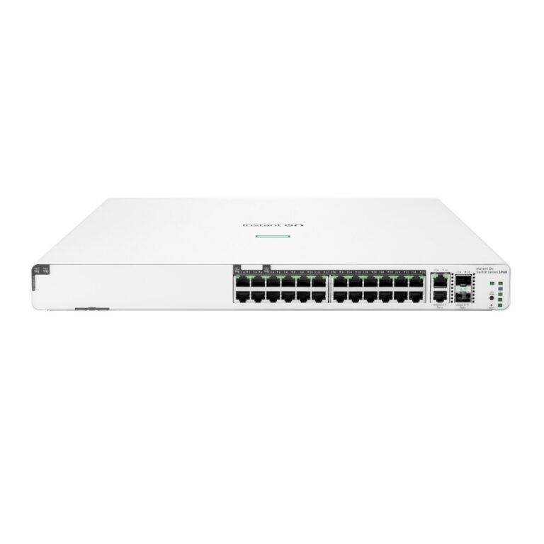 HPE Networking Instant On 1960 24-Port Switch 2x 10G Base-T 2x SFP+ 370W PoE Cloud Managed