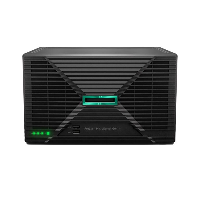 HPE ProLiant MicroServer Gen11 Intel Xeon E-2434 4-Core 32GB DDR5 8TB HDD Tower iLO6