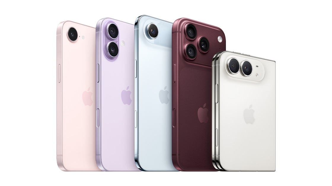 Apple iPhone line-up on launch day with the iPhone 18 Pro in Burgundy